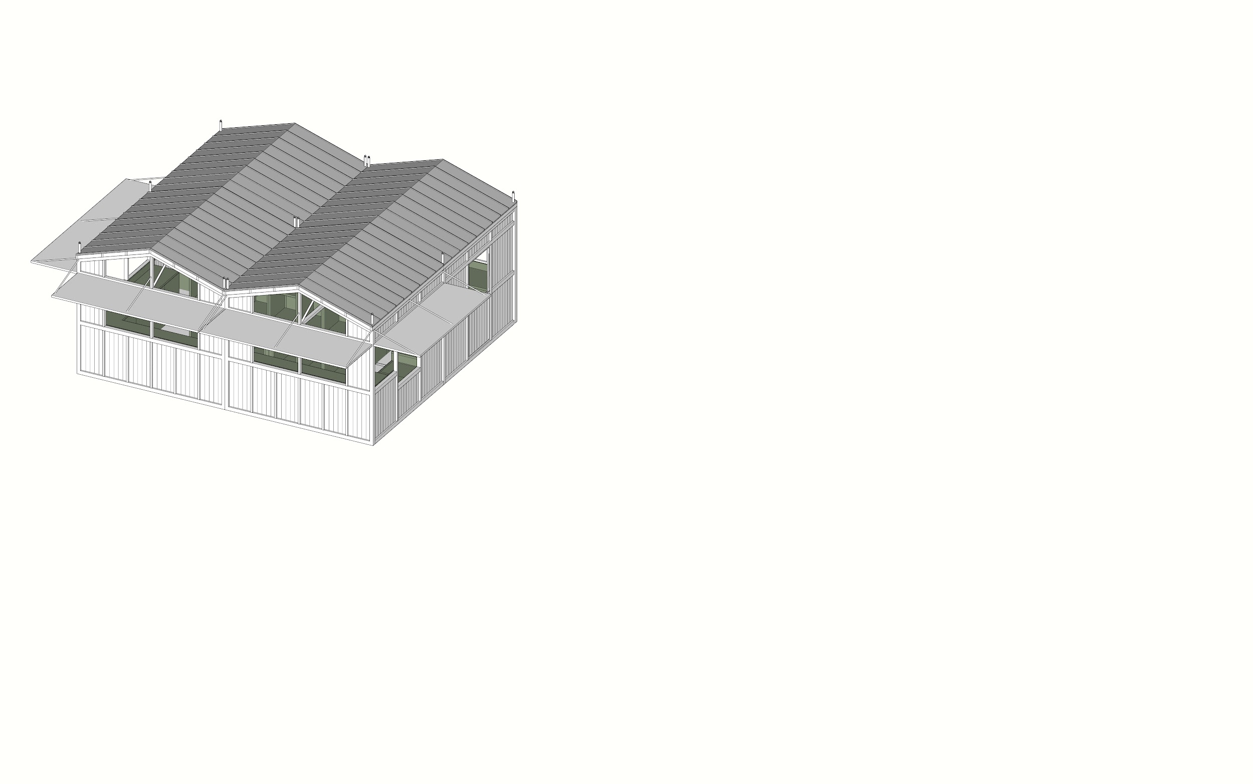 Bouwstap 1 — hoofdpaviljoen